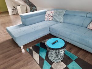 Wohnbereich mit Schlafcouch
